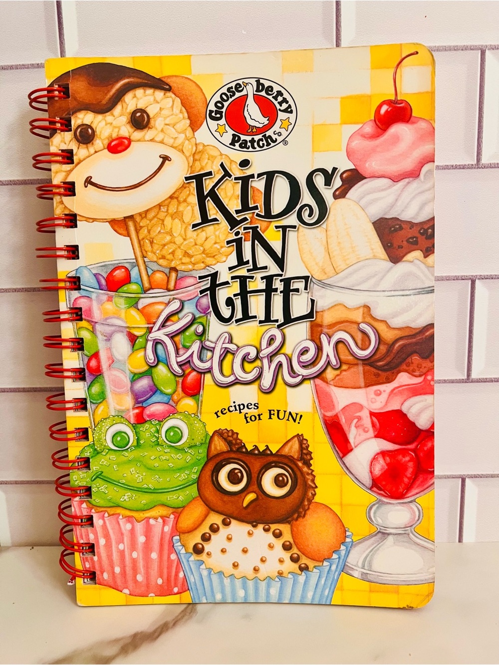 Gooseberry Patch Kids in the Kitchen Cookbook - Yellow